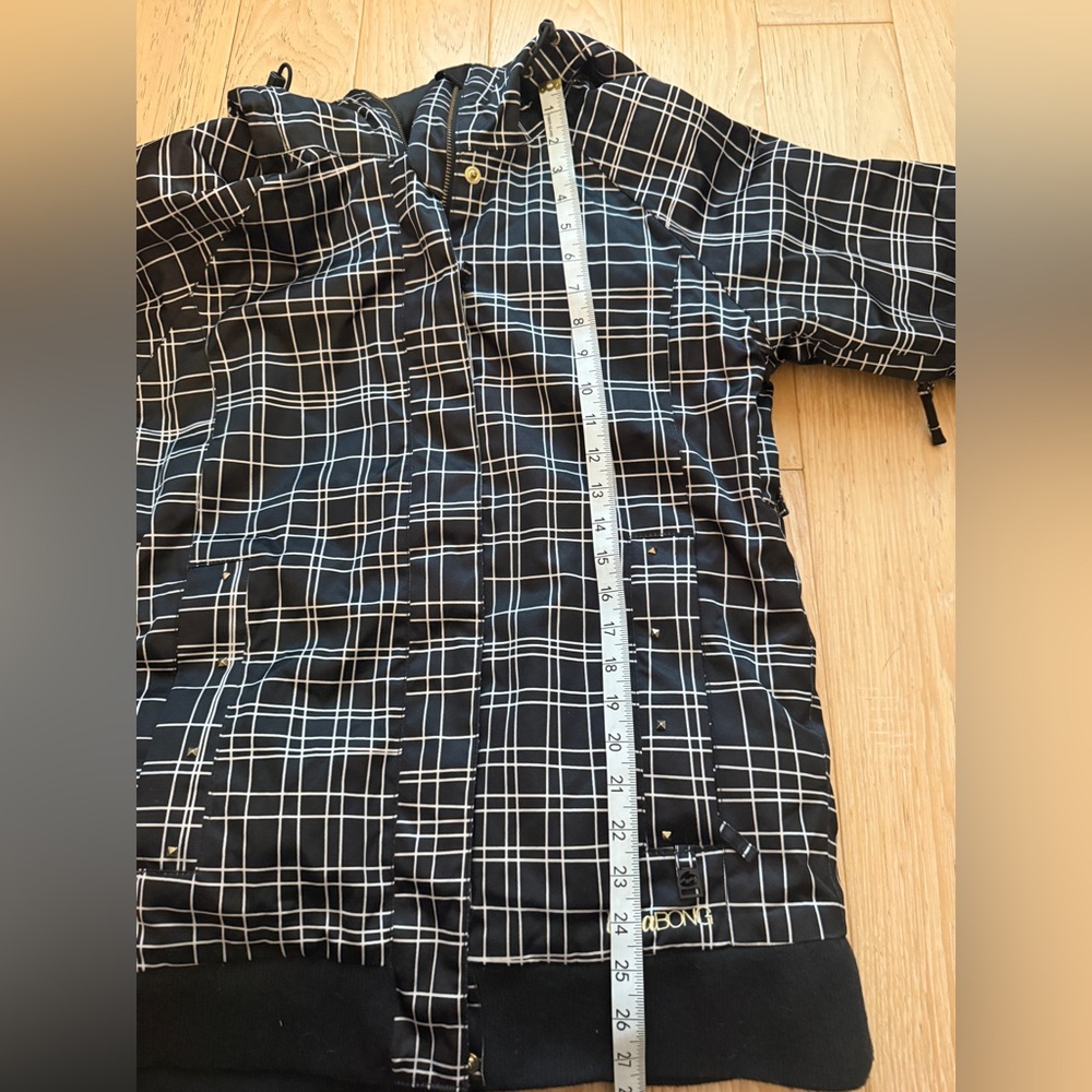 BILLABONG Women‎ Jacket Snowboard Ski Waterproof Grid Print Gorpcore Small - Picture 7 of 12